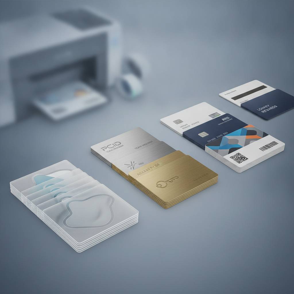 Specialty Cards: Clear Plastic, Custom Shapes, and Metal Cards