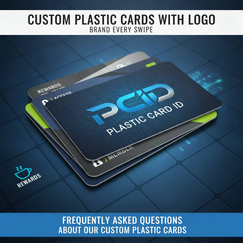 Frequently Asked Questions About Our Custom Plastic Cards With Logo