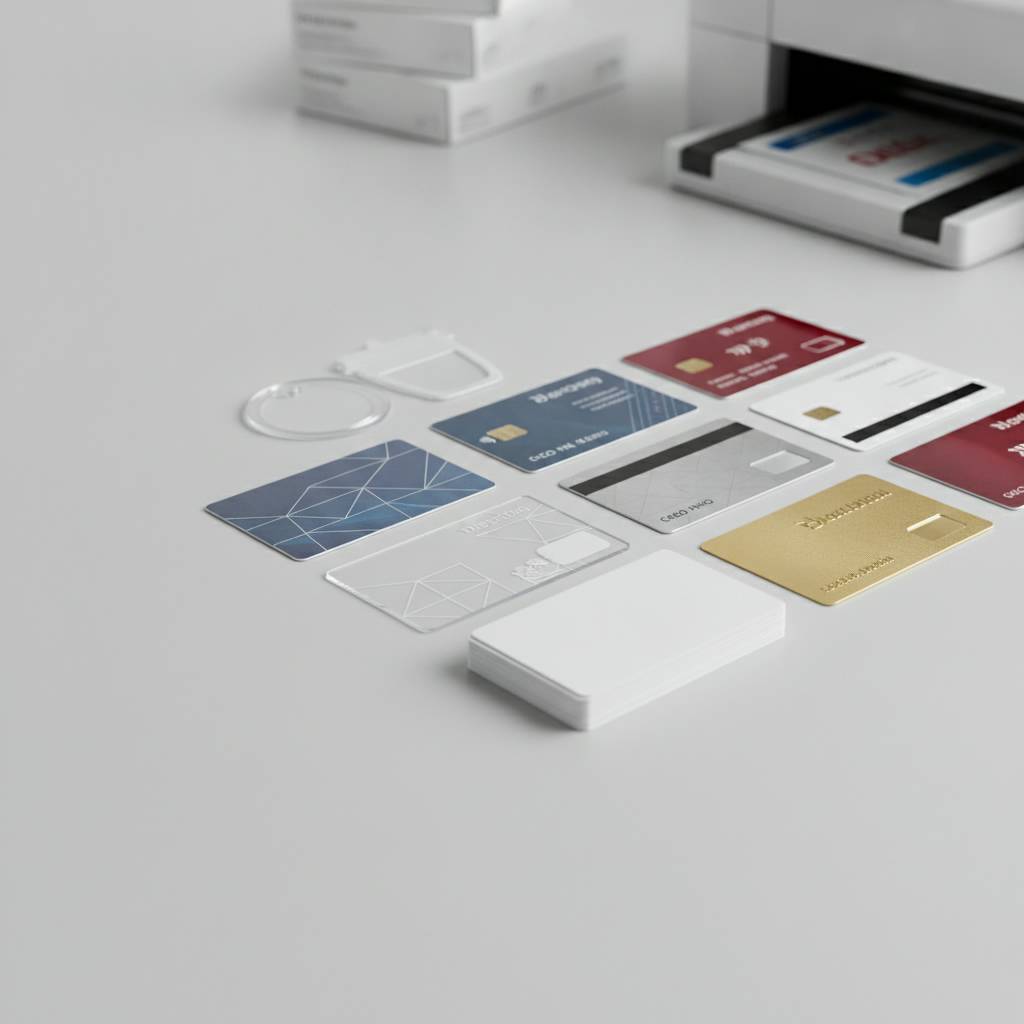 Specialty Cards: Clear Plastic, Custom Shapes, and Luxury Metal