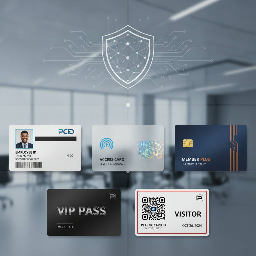 Types of Security Badges We Print and Supply